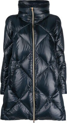 Quilted Zip-Up Puffer Jacket