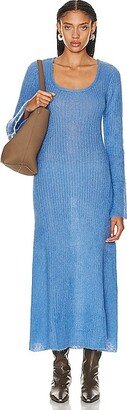 Long Sleeve Dress in Blue