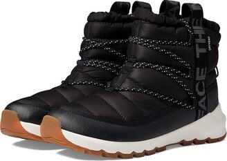 ThermoBall Lace-Up Waterproof (TNF Black/Gardenia White) Women's Shoes