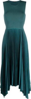 Dera pleated midi dress-AA