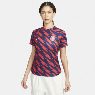 U.S. Academy Pro Women's Dri-FIT Soccer Top in Red