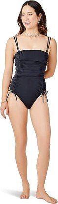 Jessa One-Piece (Black) Women's Swimsuits One Piece