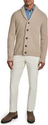 Stayner Recycled Cashmere Blend Shawl Collar Cardigan