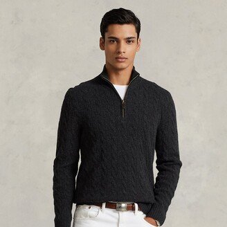 Cable-Knit Wool-Cashmere Sweater-AB