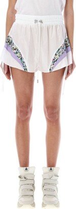 Panelled Drawstring Shorts-AA