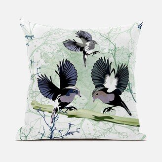 Amrita Sen Designs Amrita Sen Flying Birds Indoor Outdoor Pillow Zip-AA