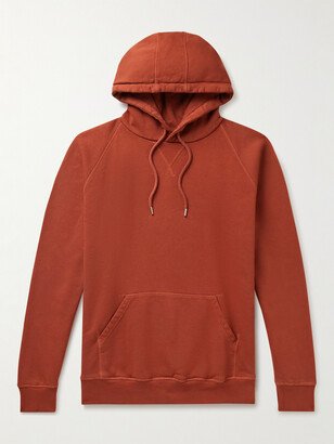 Logo-Print Cotton-Jersey Hoodie-AA