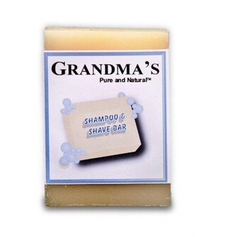 GRANDMAS GRANDMA & apos;S 66012 3.5H x 2.5W x 0.9 Thick Shampoo-Shave Bar