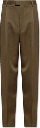 Pleated Tapered Trousers-AC