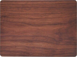 Saro Lifestyle Wood Print Placemat, 12x16 Oblong, Brown (Set of 4)