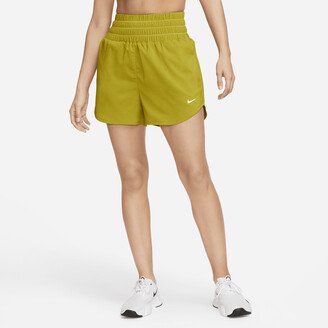 Women's One Dri-FIT Ultra High-Waisted 3 Brief-Lined Shorts in Green