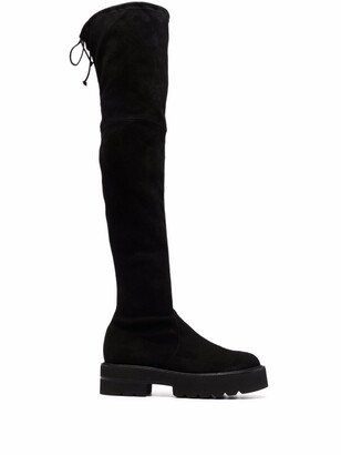 Lowland Lift over-the-knee boots