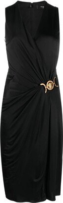 Short Jersey Draped Dress