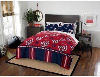 The Northwest Company MLB 864 Washington Nationals Full Bed In a Bag Set