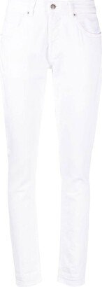 Four-Pocket Cotton Skinny Trousers