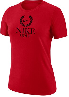 Women's Golf T-Shirt in Red