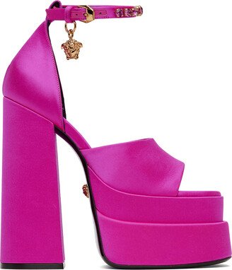 Pink Medusa Aevitas Platform Heeled Sandals-AA