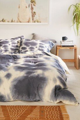 Jacqueline Maldonado For DENY Dye Dots Stone Duvet Cover