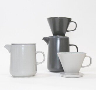 Ceramic Pour Over Coffee Set/Minimal Dripper/ Gift