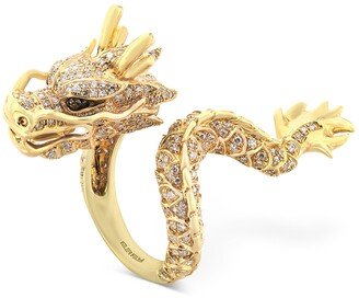 Diamond Dragon Ring (1 ct. t.w.) in 14k Gold