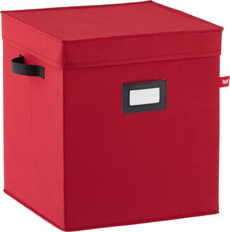 The Tall Collectibles Storage Box Red