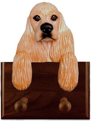 American Cocker Spaniel Leash Holder - Multiple Colors Available