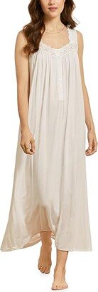 Sleeveless Ballet Gown (White) Women's Pajama