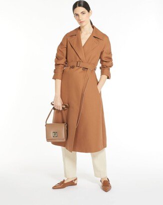 Double-breasted trench coat-AJ