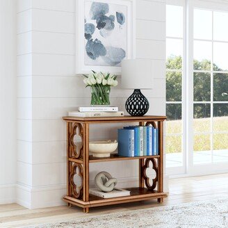 Paloma Tan/Beige 3-Tier Bookcase