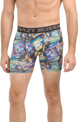 TJMAXX Mandalorian Retro Comic Breathable Soft Boxer Briefs For Men