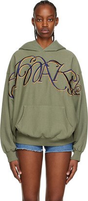 Green Script Hoodie