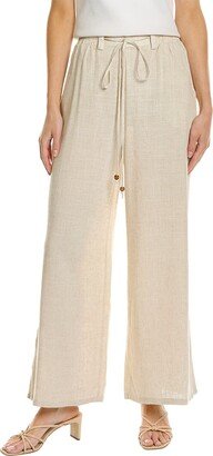 Linen-Blend Pant-AC