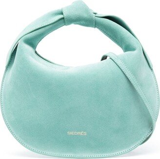 SIEDRES Mini Margherita suede clutch bag