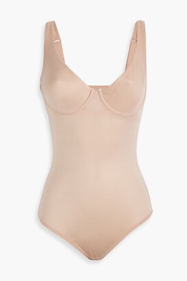 Sheer Touch stretch-jersey underwired bodysuit