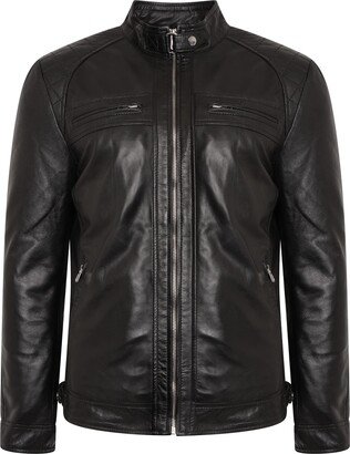 Shop & Stop Mens Leather Jacket