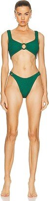 Hallie Bikini in Dark Green