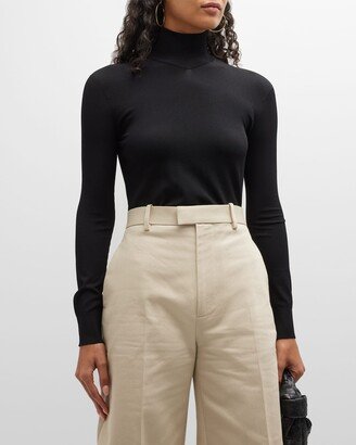 Turtleneck Techno-Skin Sweater