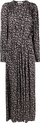 MARANT ÉTOILE Aissa abstract-printed dress