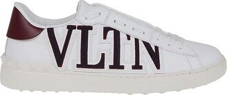 Logo Detailed Lace-Up Sneakers-AA
