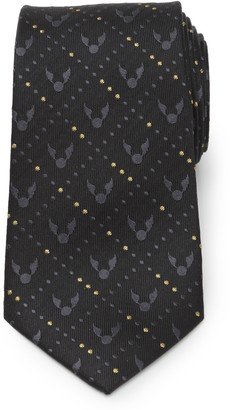 Harry Potter Golden Snitch Silk Tie