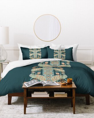 Holli Zollinger Chateau Peacock Duvet Cover Set