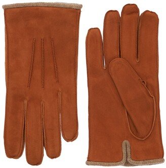 MARIO PORTOLANO Suede gloves