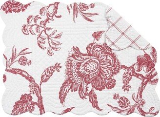 Arcadia Red Placemat Set of 6