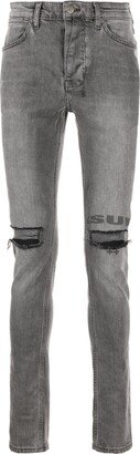 Grey Van Winkle Skinny Jeans