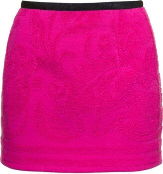 Jacquard Mini Skirt