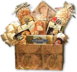 Gbds Classic Globe Gift Box - food gift basket - 1 Basket