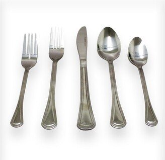 Matte 20Pc 18/10 Stainless Steel Flatware Set, Service For 4