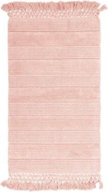 Safira Fringe Cotton Bath Rug Collection