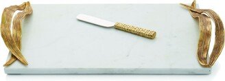 Palm Cheese Board w/Knife