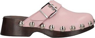 Mules & Clogs Light Pink